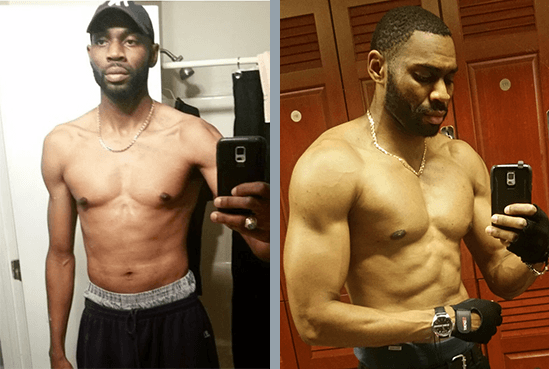 Damond builds muscle mass naturally with MuscleNOW