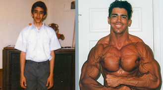 Francesco Castano gains 65 lbs of muscle mass without supplements or steroids